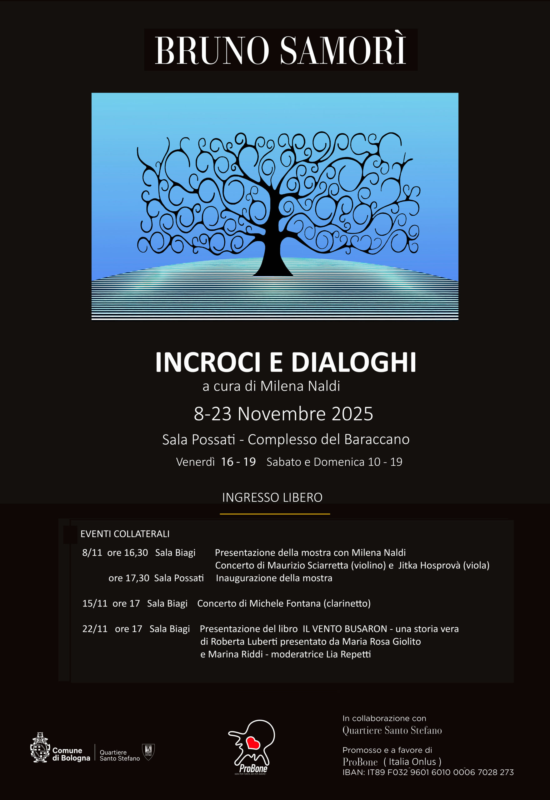 Sala Possati Complesso del Baraccano Bologna 2025